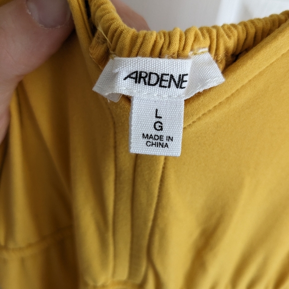 Incredibly Soft Yellow Ardene Dress- L - Picture 4 of 5